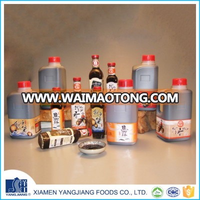 China factory wholesale various type seafood sauce organic condiments