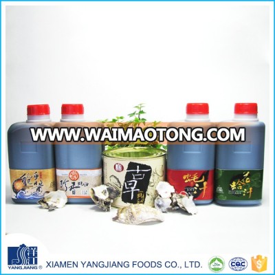 Wholesale food seasoning organic oyster sauce and fish sauce